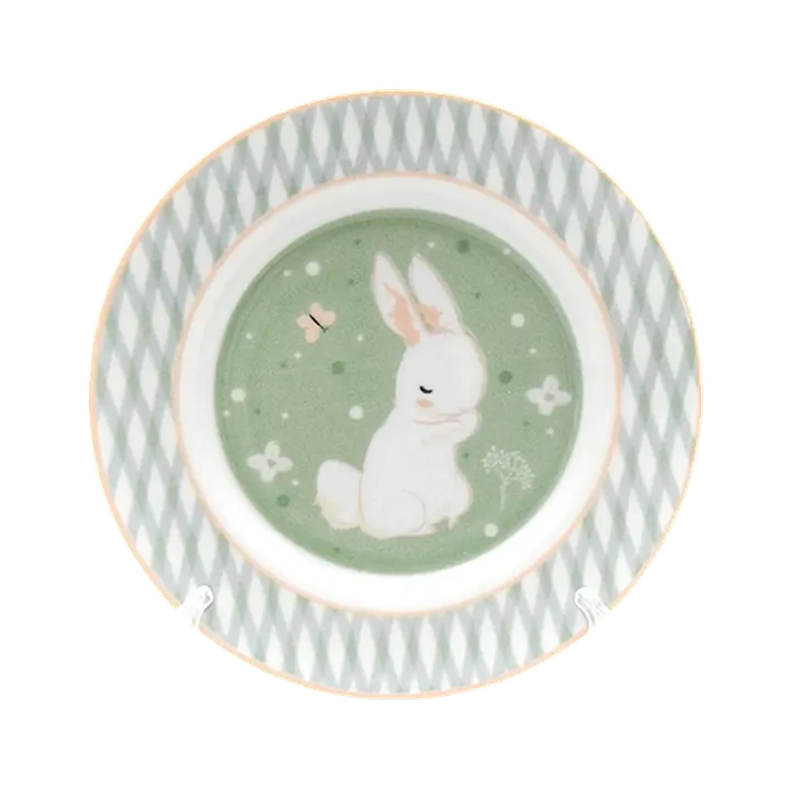 Тарелка мелкая 200 мм Bunny Идиллия