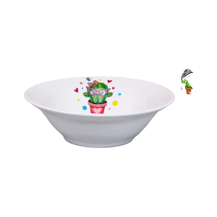 Миска 500 мл Кактусы