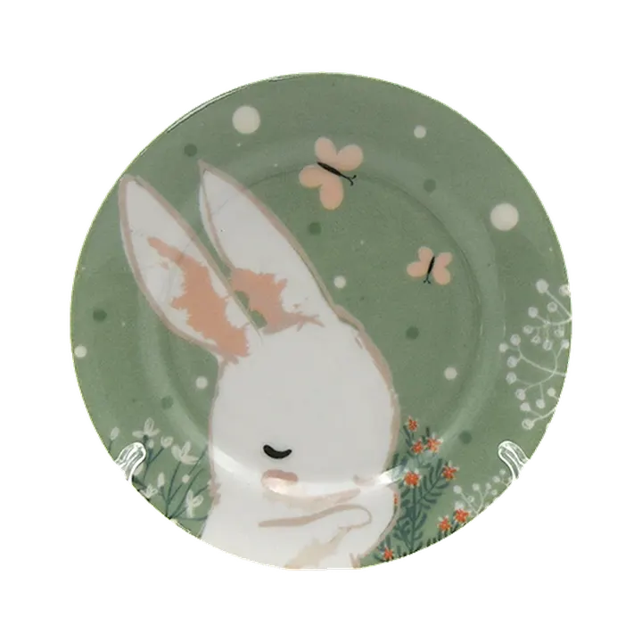 Тарелка мелкая 175 мм Bunny Идиллия