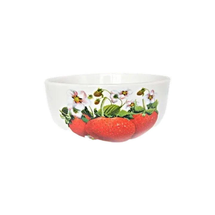 Пиала (миска для мюсли) 500 см3 Клубника